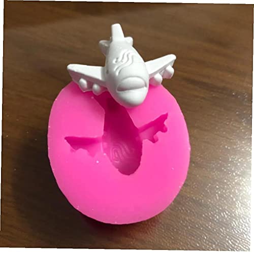 TOSSPER Mini Flugzeug Form Silikon Kuchenform Flugzeug Prägung Die Schokolade Fondant Dekoration Backformen von TOSSPER