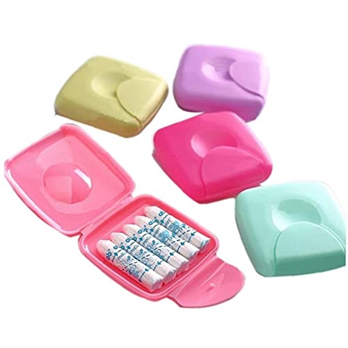 TOSSPER 1 Stück Tragbare Tampons Box Frauen Sanitärserviettenkoffer Reisen Tampons Speicherhalter Zufällige Farbe TOSSPER 1 Stück Tragbare Tampons Box Frauen Sanitärserviettenkoffer Reisen Tampons Speicherhalter Zufällige Farbe von TOSSPER
