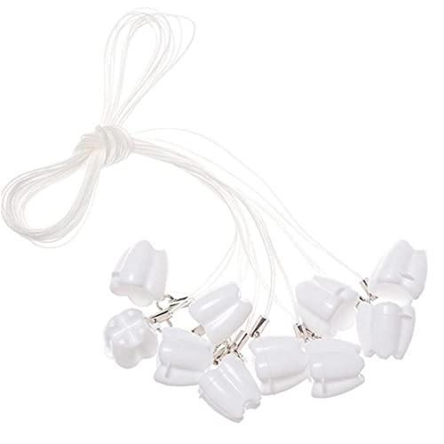 TOSSPER 10 Stücke Baby Zähne Sparen Box Baby Zähne Rettung Organizer Milch Zahn Box Kunststoff Milchzähne Speicher Lagerung von TOSSPER