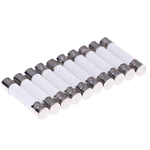 TOSSPER 10 Stücke Praktische Mikrowelle Keramik Sicherung Kartusche Elektrische 10a 250v Kompatibel Und Universal Home Supplies 6x30mm TOSSPER 10 Stücke Praktische Mikrowelle Keramik Sicherung Kartusche Elektrische 10a 250v Kompatibel Und Universal Home Supplies 6x30mm von TOSSPER