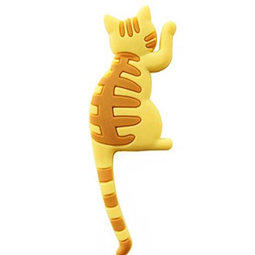 TOSSPER 1pc Magnetische Haken-Katze-Form Magnet Kühlschrank-Aufkleber Schlüsselhalter Für Büro Kühlschrank Whiteboard Decor von TOSSPER