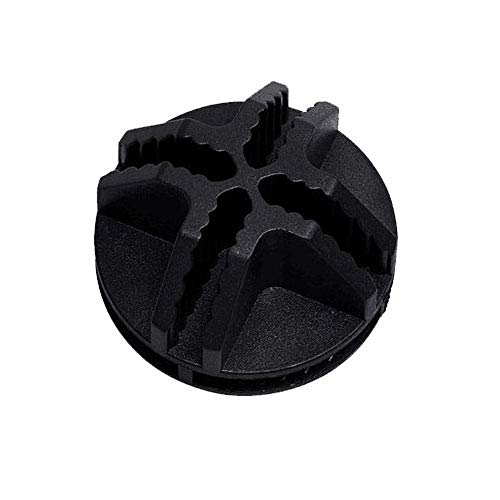 TOSSPER 20pcs Draht Cube Plastic Connectors Schwarz Interlocking Steckverbinder Für Cube Speicherfach Und Schrank Modular Organizer Closet Haken Schnalle Clip von TOSSPER