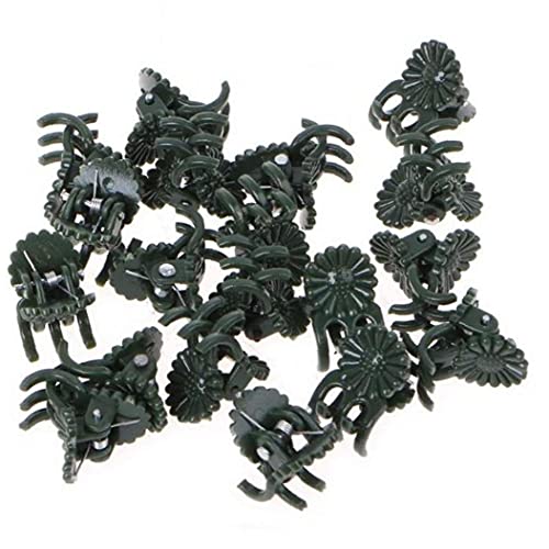 TOSSPER 20pcs Kunststoff Pflanze Unterstützung Clips Orchidee Vorbauklemmung Gemüse-Blumen-Rebe Gebunden Bundle Garten Zweig Spannwerkzeug TOSSPER 20pcs Kunststoff Pflanze Unterstützung Clips Orchidee Vorbauklemmung Gemüse-Blumen-Rebe Gebunden Bundle Garten Zweig Spannwerkzeug von TOSSPER
