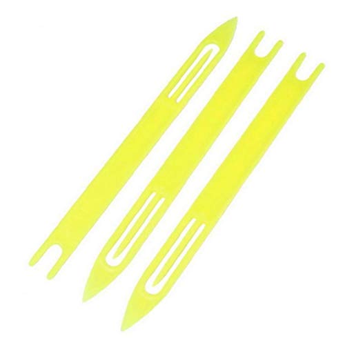 TOSSPER 3 Stück Kunststoff Fischnetz Knitting Werkzeug-Reparatur-Netting Nadel Shuttles Line Equipment Angelgerät Zubehör von TOSSPER