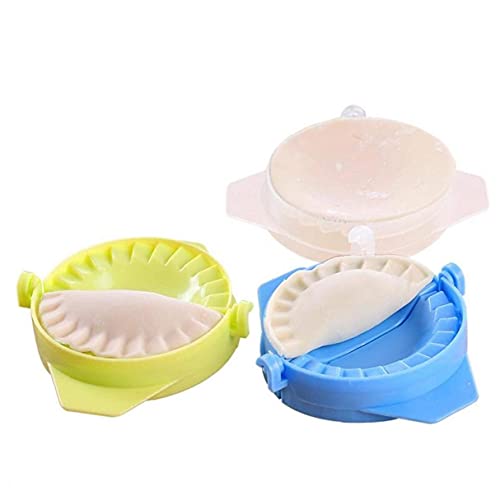 TOSSPER 3pcs Kunststoff Dumpling Moulds Teig Handpresse Werkzeuge Gebäck-Torte-Ravioli Clip Mold Küche Kochen Gadgets von TOSSPER