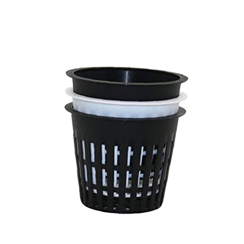 TOSSPER 5 Pcs Hydroponischen Gitternetztopf Gemüsepflanzkorb Soilless Anbaugeräte Kunststoff Pflanze Rooter Net Cup von TOSSPER