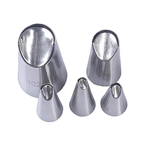 TOSSPER 5 Stücke Vereisung Rohrleitungsdüsen Edelstahl Kuchen Dekorieren Tool Chrysantheme EIS Creme Düse Home Backen Zubehör TOSSPER 5 Stücke Vereisung Rohrleitungsdüsen Edelstahl Kuchen Dekorieren Tool Chrysantheme EIS Creme Düse Home Backen Zubehör von TOSSPER