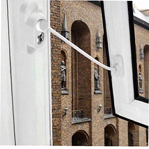 TOSSPER Abschließbare Fenster-Kabel-türschloss Sicherheitsbegrenzer Kinderzimmerfenster- Und Türbegrenzer Schlüssel von TOSSPER