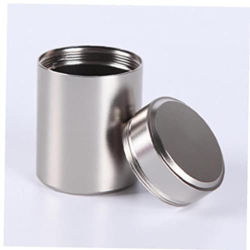 TOSSPER Airted Container Aluminium Herb Stash Jar Zufällige Farben von TOSSPER