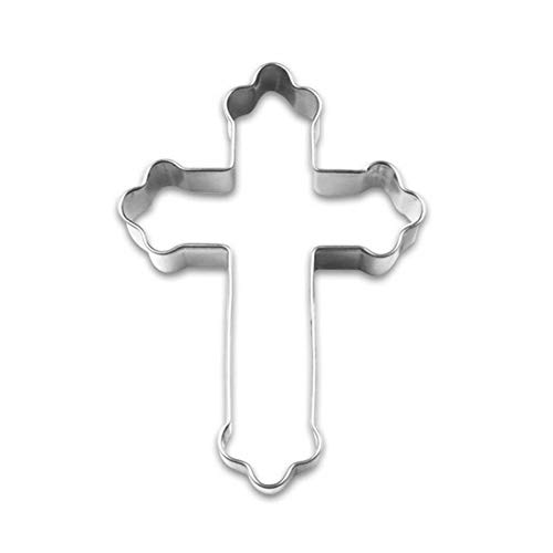 TOSSPER Cross Metal Cookie Cutter Edelstahl Kekse Mold Keks Keks Brot Frucht Cutter Form Kuchen Dekorieren Backwerkzeug von TOSSPER
