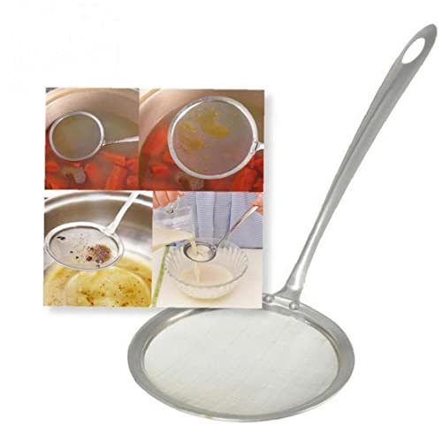 TOSSPER Edelstahl Fine Mesh Draht Öl Colanders Sieb Mehl Siebsieb Sift Küche Kochwerkzeug von TOSSPER