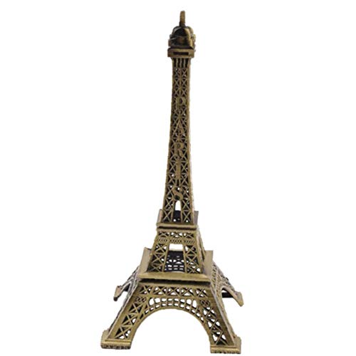 TOSSPER Eisen Eiffelturm Figur, Vintage Architektur Modell Dekorative Handwerk Für Home Office-Verzierungen, 80 * 35 * 35mm von TOSSPER