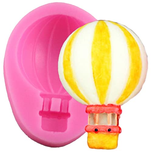 TOSSPER Heißluftballon Form Silikonform Süßigkeiten Schokoladenform Fondant Süßigkeit Seife Formen Kuchen Dekorieren Topper Backwerkzeug von TOSSPER