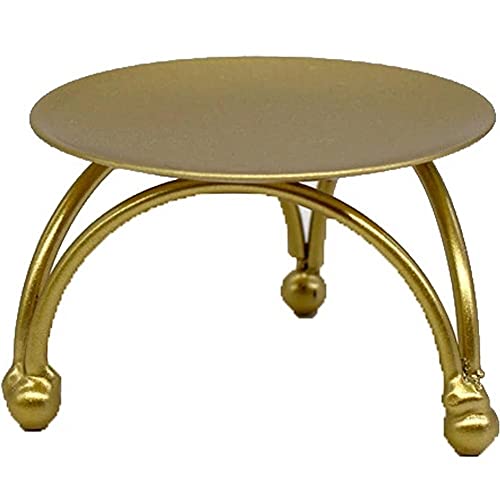TOSSPER Kerzenständer Schmiedeeisen Geometric Kerzenständer Hauptdekoration Metall-Kerze-Rack-Crafts Candelabros Ornament von TOSSPER
