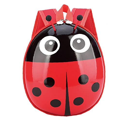 TOSSPER Ladybug Rucksack Little Kids School Tasche Cartoon Ladybird Kinder Rucksack Süßes Tier Kleinkind Buchtasche von TOSSPER