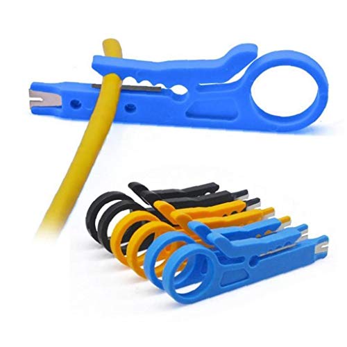 TOSSPER Mini-abisolierzange Tragbare Kabel-Crimp-zangen-Stripping-drahtschneider Werkzeuge Pocket-Schnitt-Linie Multi Zufällige Farbe TOSSPER Mini-abisolierzange Tragbare Kabel-Crimp-zangen-Stripping-drahtschneider Werkzeuge Pocket-Schnitt-Linie Multi Zufällige Farbe von TOSSPER
