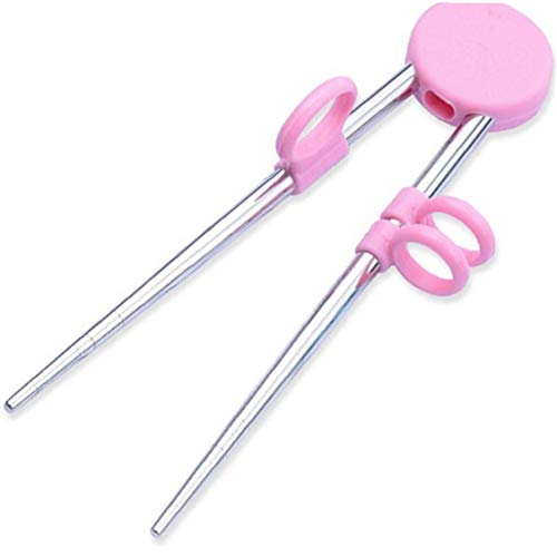 TOSSPER Training Chopstick, Kinder Essstäbchen Mit Helfern, Lernen Stäbchen Für Kinder Kind Erwachsene Anfänger von TOSSPER