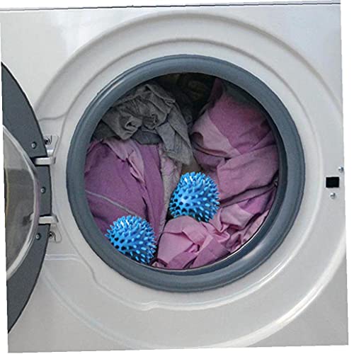 TOSSPER Wäscherei-trockner-Kugel Wiederverwendbare Waschpulver Bad-Accessoires Waschmaschine Zufällige Farbe von TOSSPER
