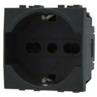 Schuko unel 3.0 gem kompatibel vimar plana 14210 16a schwarz - 614n Schuko unel 3.0 gem kompatibel vimar plana 14210 16a schwarz - 614n von TOT ELECTRIC