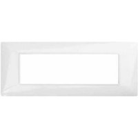 Tot Electric - Technopolymer platte joy kompatibel bticino matix 6 module weiß - m8007-01 von TOT ELECTRIC