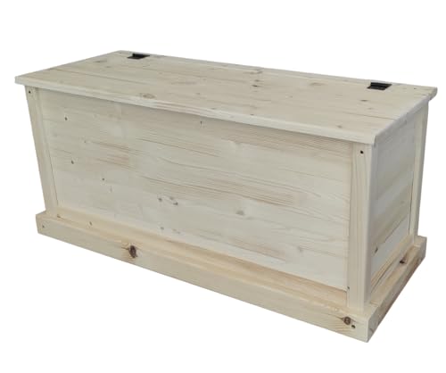 TOTAL WOOD 2012 Truhebank sitzbank sitztruhe truhen banktruhe aus Holz 70/100/150 cm (70X40X40) von TOTAL WOOD 2012
