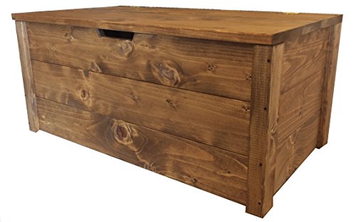 TOTAL WOOD 2012 Truhebank sitzbank sitztruhe truhen banktruhe aus Holz B x T x H ca.: 150cm x 40cm x 45cm. von TOTAL WOOD 2012