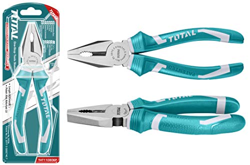 TOTAL – Zeiger mit Schutz | 305 mm lang x 16 mm Basis | Meißel zum Bohren kleiner Löcher in Stein oder Zement | Maurer- und Bauwerkzeug | Hergestellt aus 40Cr-Stahl von TOTAL
