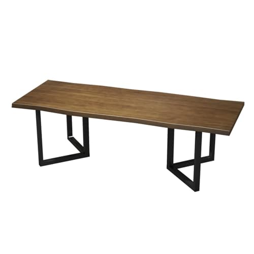 TOTIKI Computertisch Computertisch Aus Massivem Holz, Schreibtisch, Schreibtisch, 5 cm Dick, Schreibtisch Für Zuhause, Spieltisch, Multifunktionaler Esstisch Study Table(180x80x75cm) von TOTIKI
