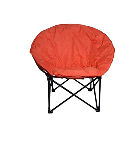 TOTIKI Klappstuhl Camping Tragbarer Angel-Camping-Stuhl, Klappbar, Verlängerter Wandersitz, Outdoor-Freizeitstuhl, Strandstuhl Klappstuhl Outdoor(Color:Orange) von TOTIKI