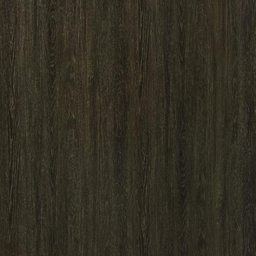 TOTIO 80CMx4M Extra Breit Folie in Holzmaserung Selbstklebende Tapete Wasserdichte Klebefolie Buche Maserung Dunkelbraun Blasenfreies Design Mattes Verdickt Möbelfolie Für Küchenschränke Tische Tür von TOTIO