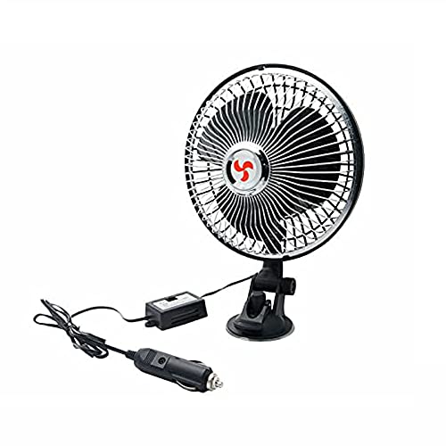 TOTMOX 6 Zoll 12/24V Saugnapf Adsorptionstyp Auto LKW 360° rotierender elektrischer Ventilator TOTMOX 6 Zoll 12/24V Saugnapf Adsorptionstyp Auto LKW 360° rotierender elektrischer Ventilator von TOTMOX