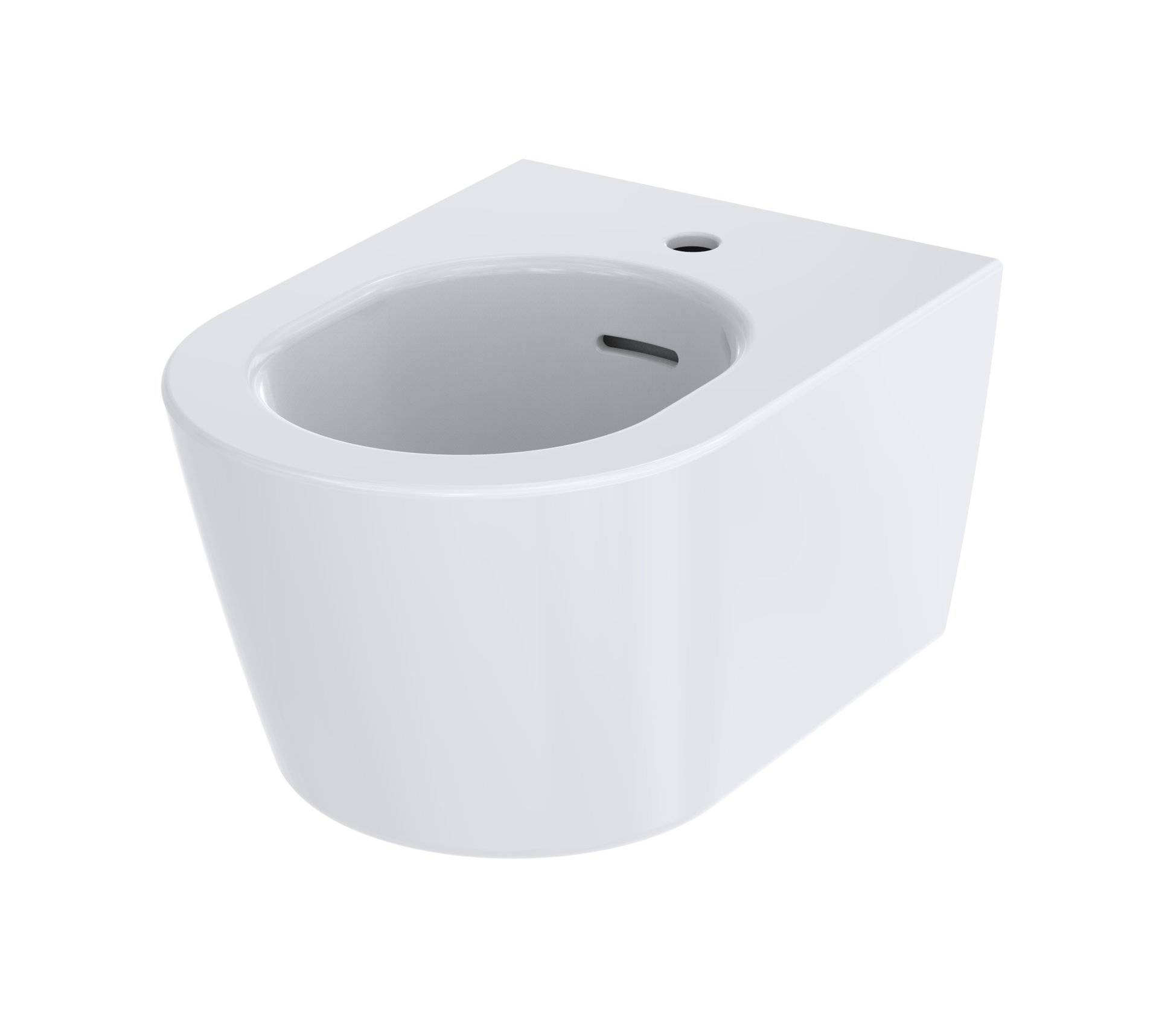 TOTO RP Wand-Bidet, mit Hahnloch, mit Überlauf, 380x540x290mm, Cefiontect, B552E von TOTO Europe GmbH