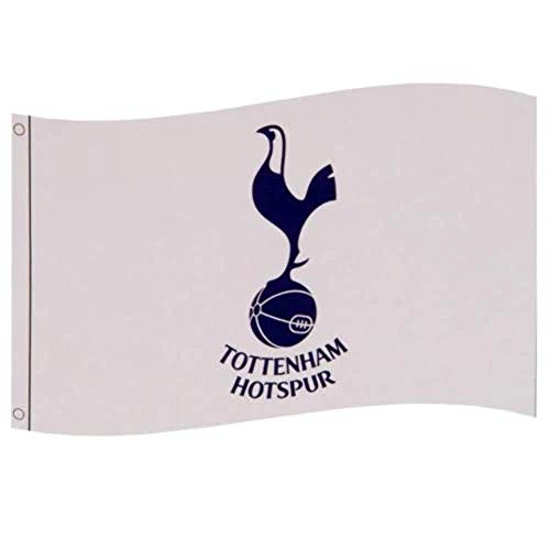 Tottenham Hotspur F.C. Flagge CC, Weiß, 5x3 von Tottenham Hotspur
