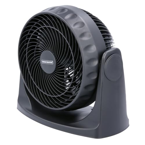 TOUGH MASTER Tischventilator 11" Breite, 3 Geschwindigkeitsstufen, tragbarer Tischventilator, Wandventilator, leistungsstarker Luftstrom, Tischventilator am Bett für Zuhause und Büro von TOUGH MASTER