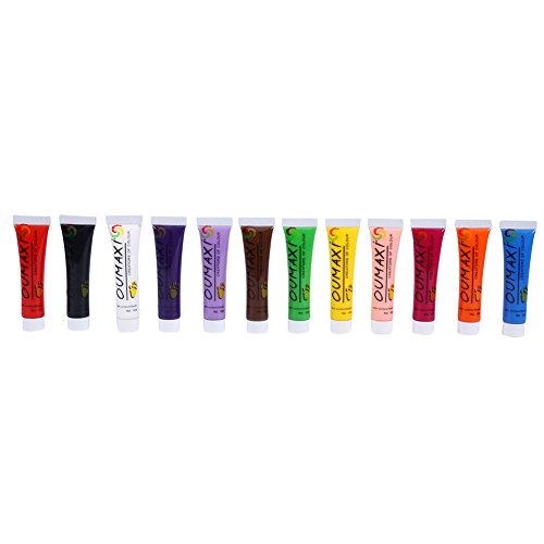 TOUISEDGI 12 Colors Professional Acrylic Nail Paint Tube Set Nail Tips Painting Pigment Fast Dry Waterproof for DIY Nail Art TOUISEDGI 12 Colors Professional Acrylic Nail Paint Tube Set Nail Tips Painting Pigment Fast Dry Waterproof for DIY Nail Art von TOUISEDGI