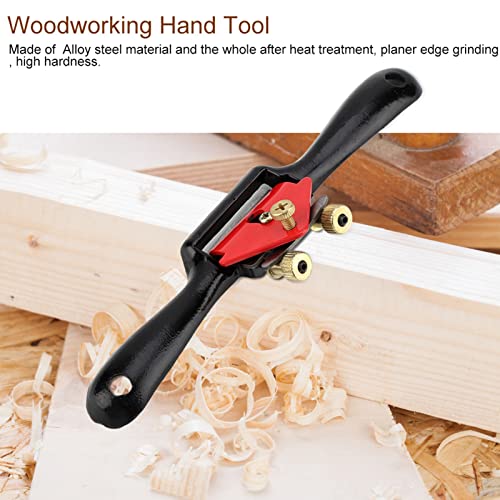TOUISEDGI Adjustable Hand Edge Planer Spoke Shave Manual Woodworking Tool Comfortable Grip Sharp Plane Alloy Steel Material 215mm TOUISEDGI Adjustable Hand Edge Planer Spoke Shave Manual Woodworking Tool Comfortable Grip Sharp Plane Alloy Steel Material 215mm von TOUISEDGI