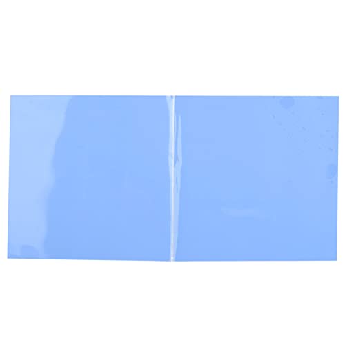 TOUISEDGI CPU-Wärmeleitpad, Weich, 2 Stück, 100 Mm X 100 Mm X 1 Mm, CPU-Chip-Kühlkörper, Wärmeleitendes Silikonpad von TOUISEDGI
