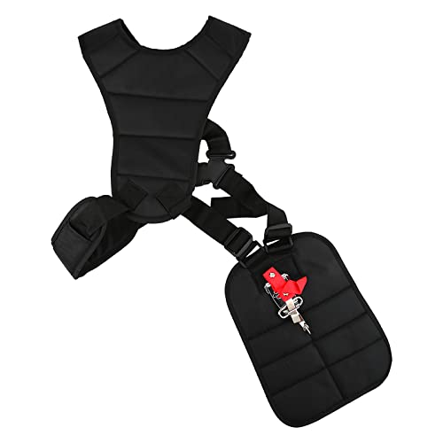 TOUISEDGI Professional Lawn Mower Double Shoulder Harness Brush Cutter Strimmer Adjustable Padded Strap for Men and Women von TOUISEDGI