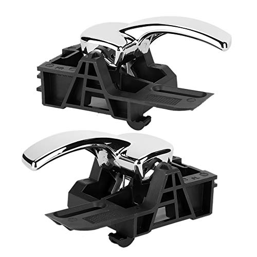 TOUISEDGI QASHQAI 2004-2007 2pcs Left&Right Inner Chrome Door Handle Kit Glossy Chrome Luxury Car Interior Accessory TOUISEDGI QASHQAI 2004-2007 2pcs Left&Right Inner Chrome Door Handle Kit Glossy Chrome Luxury Car Interior Accessory von TOUISEDGI
