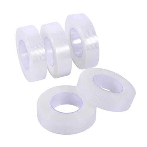 TOUISEDGI Transparent Medical PE Tape Breathable False Eyelash Extensions for Sensitive Patients 5 Rolls TOUISEDGI Transparent Medical PE Tape Breathable False Eyelash Extensions for Sensitive Patients 5 Rolls von TOUISEDGI