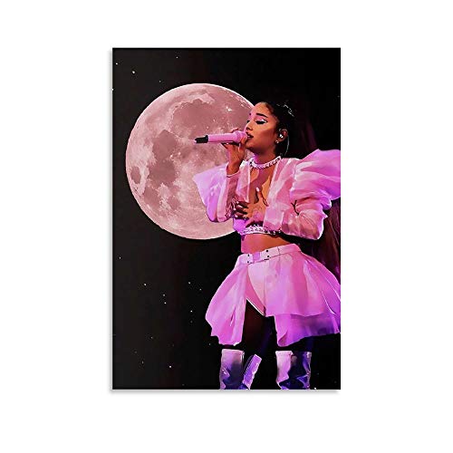 TOUKUI Ariana Grande Best Outfits Poster dekorative Malerei Leinwand Wandkunst Wohnzimmer Poster Schlafzimmer Malerei 12x18inch(30x45cm) von TOUKUI