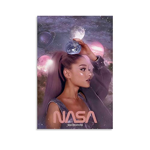TOUKUI NASA Ariana Grande Song Poster dekorative Malerei Leinwand Wandkunst Wohnzimmer Poster Schlafzimmer Malerei 20x30inch(50x75cm) von TOUKUI