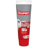 Leichte Spachtelmasse zum Füllen von Innenräumen, 200ml, weiß Toupret von TOUPRET