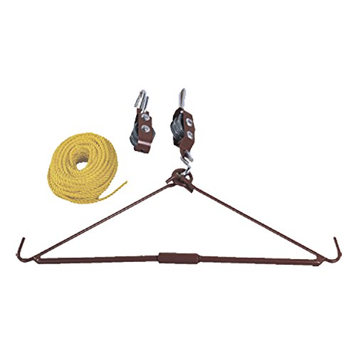 Tourbon Hirsch Jagd Hebelwerkzeug mansarddach und Pully Hoist Set Heavy Duty 440 lbs von TOURBON