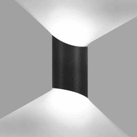 12 w wasserdichte moderne LED-Wandleuchte Wandleuchte Up Down Aluminium led Wall Washer Indoor Outdoor für Badezimmer Treppe Wohnzimmer Schlafzimmer von TOVBMUP