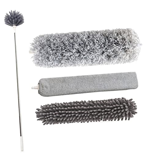 TOVINANNA 1 Satz Mikrofaser Staubwedel Handstaubwedel mit Verlängerbarem Griff zum Reinigen von Decken Wänden Möbeln und Autos Leicht zu Reinigen und Wiederverwendbar TOVINANNA 1 Satz Mikrofaser Staubwedel Handstaubwedel mit Verlängerbarem Griff zum Reinigen von Decken Wänden Möbeln und Autos Leicht zu Reinigen und Wiederverwendbar von TOVINANNA