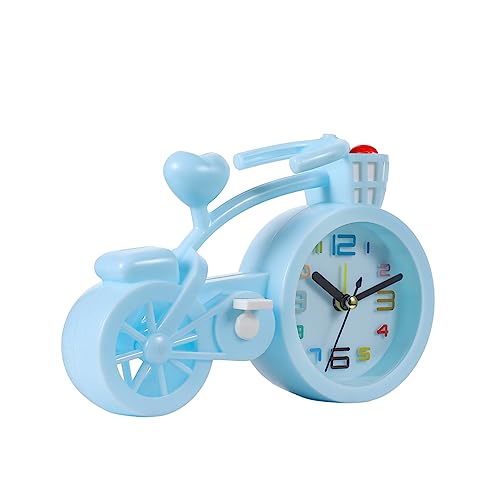 TOVINANNA 1stück Kreative Fahrrad Alarm Uhr Stilvolle Tischuhr Für Schlafzimmer Und Wohnräume Batterie Als Geschenkidee Für Und Familie von TOVINANNA