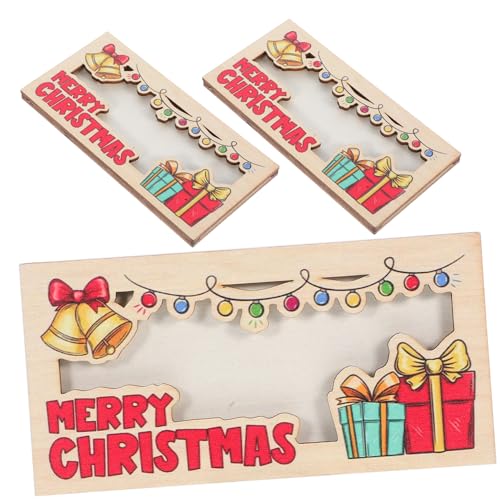 TOVINANNA 3 Stück Weihnachts-geldhalter aus Holz Vielseitiger Karten Bargeld-organizer für Festliche Partys Personalisierbarer Xmas Kartenhalter als Praktisches und Eleganter Party Favor TOVINANNA 3 Stück Weihnachts-geldhalter aus Holz Vielseitiger Karten Bargeld-organizer für Festliche Partys Personalisierbarer Xmas Kartenhalter als Praktisches und Eleganter Party Favor von TOVINANNA