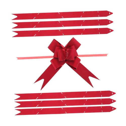 TOVINANNA 50 Stück Pull Ribbon Schleifen in Leuchtendem Rot Selbstformende Partydekoration für Hochzeit Weihnachten Shower Einfach zu Ziehen und Vielseitig Einsetzbar TOVINANNA 50 Stück Pull Ribbon Schleifen in Leuchtendem Rot Selbstformende Partydekoration für Hochzeit Weihnachten Shower Einfach zu Ziehen und Vielseitig Einsetzbar von TOVINANNA