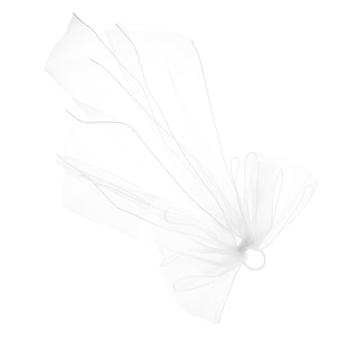 TOVINANNA Bachelorette Brautschleier mit Schleifenverzierung Kurzer Hochzeits Veil Atmungsaktivem Netz für Braut Feierlichkeiten Haaraccessoire Weiß Handgefertigt und Leicht für Besonderen TOVINANNA Bachelorette Brautschleier mit Schleifenverzierung Kurzer Hochzeits Veil Atmungsaktivem Netz für Braut Feierlichkeiten Haaraccessoire Weiß Handgefertigt und Leicht für Besonderen von TOVINANNA